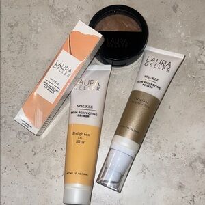 SOLD OUT Laura Geller Spackle Primer Duo - Champagne Glow and Brighten-N-Blur